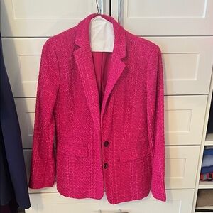 Ann Taylor Vibrant Pink Jacket